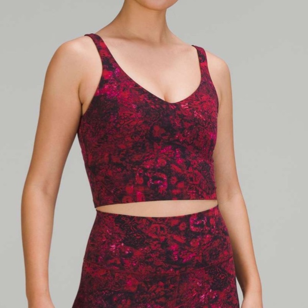 Lululemon Align Lunar New Year Red & Black Limited Edition Tank Top